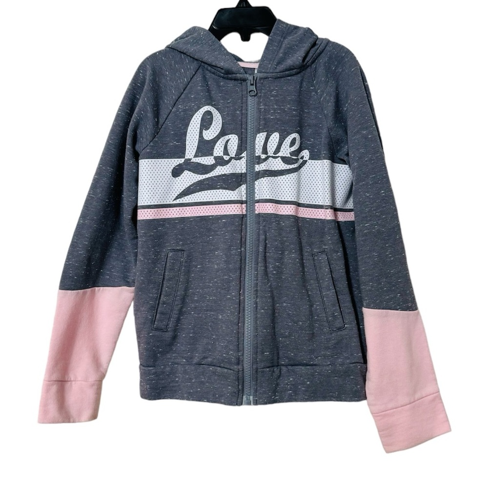 Athletic Works Girls Size 7/8 Zipper Jacket